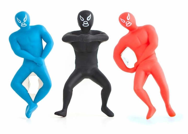 Kikkerland Luchador Bottle Openers (BO09-A) in the group Sport, leisure & Hobby / Fun stuff / Fun stuff at TP E-commerce Nordic AB (C92758)