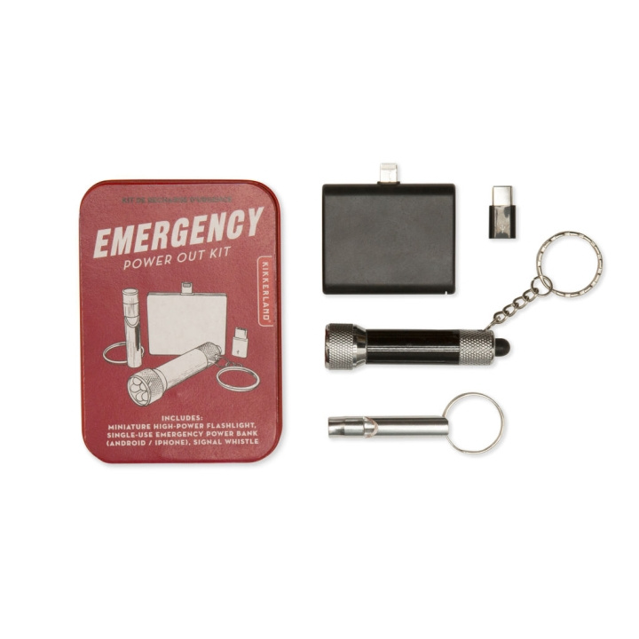 Kikkerland Emergency Power Out Kit (CD537) in the group Sport, leisure & Hobby / Fun stuff / Smart home at TP E-commerce Nordic AB (C92775)