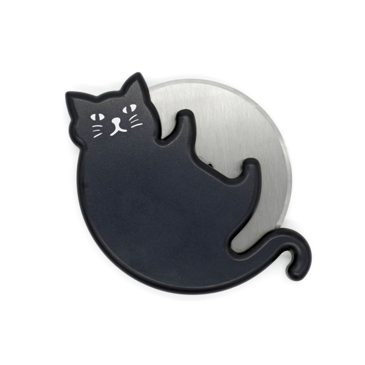 Kikkerland Cat Lovers Pizza Cutter (CU308) in the group HOME, HOUSEHOLD & GARDEN / Kitchen utensils / Other kitchen tools at TP E-commerce Nordic AB (C92791)