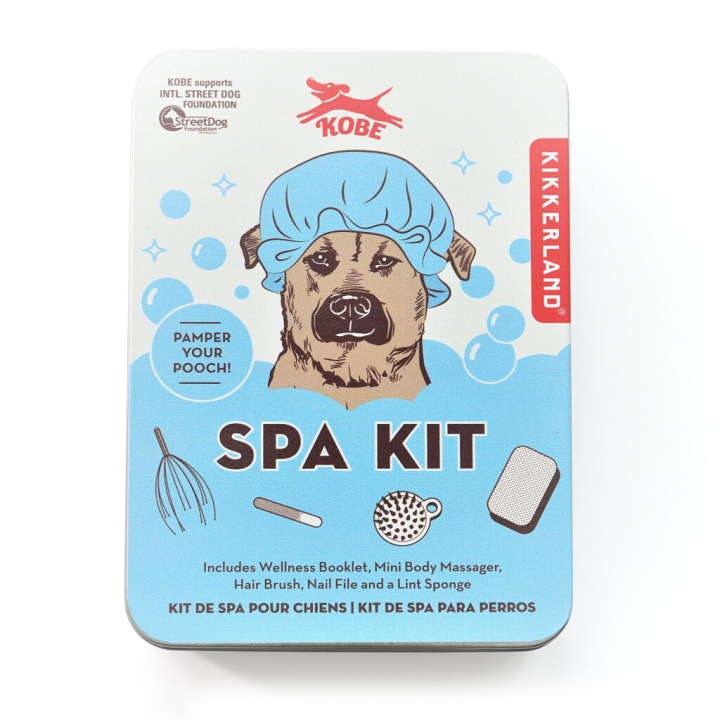 Kikkerland Dog Spa Kit (DIG26) in the group HOME, HOUSEHOLD & GARDEN / Pet Accessories / Dog at TP E-commerce Nordic AB (C92809)