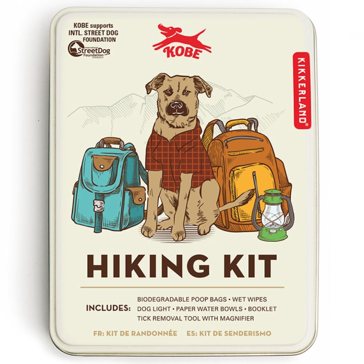 Kikkerland Kobe Hiking Kit (DIG28) in the group HOME, HOUSEHOLD & GARDEN / Pet Accessories / Dog at TP E-commerce Nordic AB (C92810)