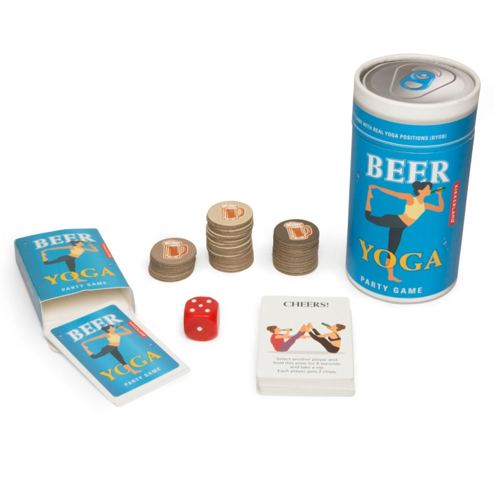 Kikkerland Beer Yoga (GG182) in the group Sport, leisure & Hobby / Fun stuff / Fun stuff at TP E-commerce Nordic AB (C92814)