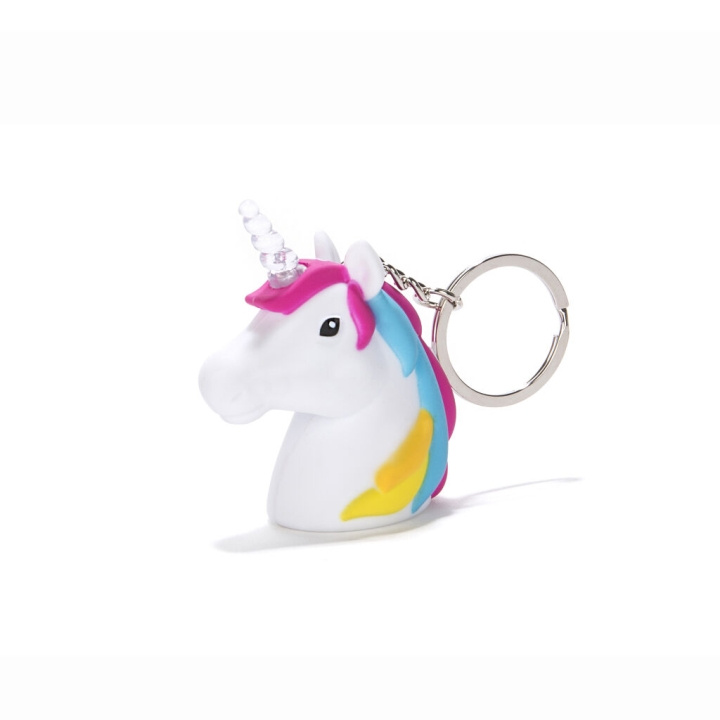 Kikkerland Unicorn LED keychain (KRL78-EU) in the group Sport, leisure & Hobby / Fun stuff / Fun stuff at TP E-commerce Nordic AB (C92831)