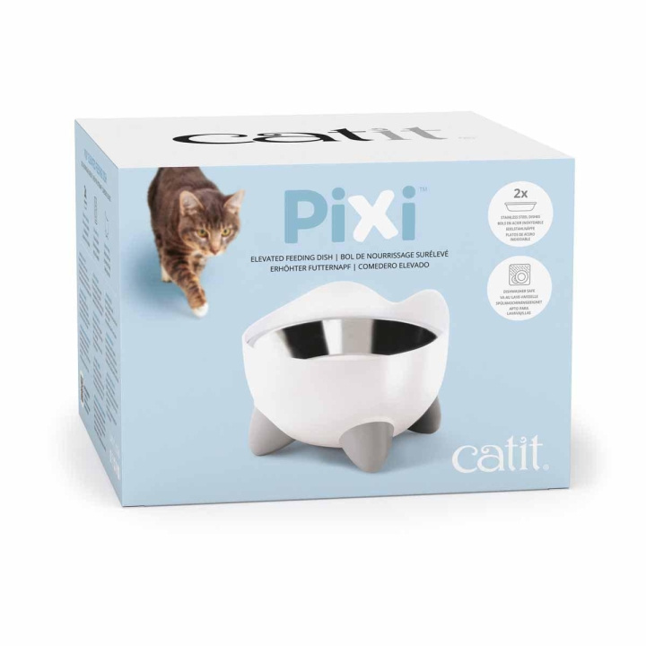 catit Elevated Feeding Dish - (785.0154) in the group HOME, HOUSEHOLD & GARDEN / Pet Accessories / Cat at TP E-commerce Nordic AB (C92884)