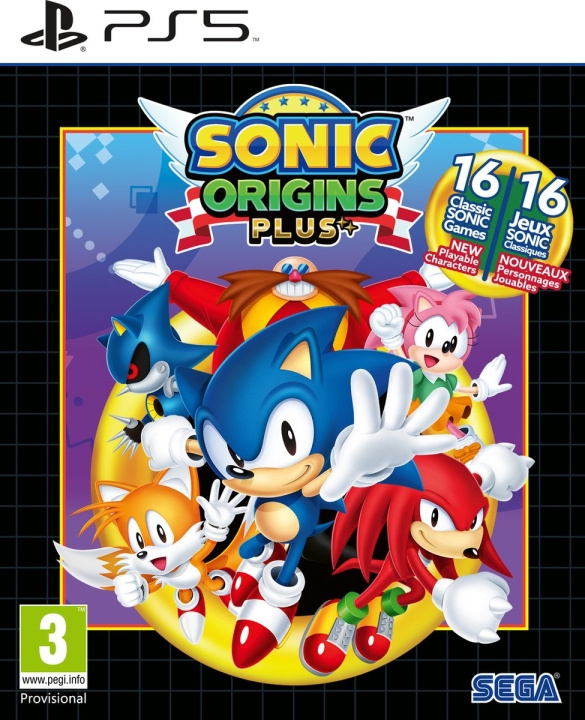 Sega Sonic Origins Plus in the group HOME ELECTRONICS / Game consoles & Accessories / Sony PlayStation 5 at TP E-commerce Nordic AB (C92889)