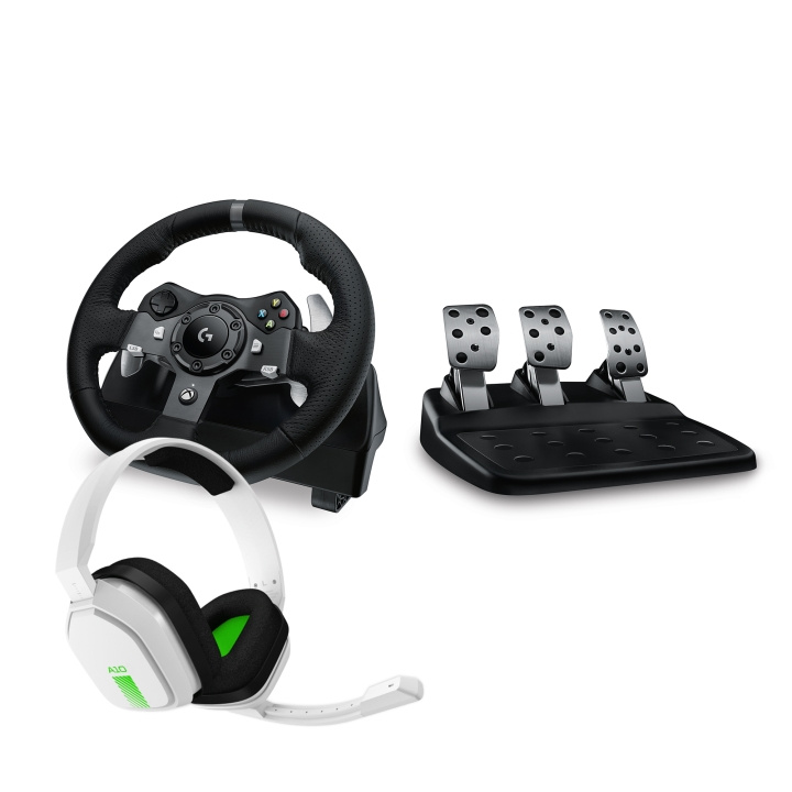 Logitech G920 Driving Force Racing Wheel incl Astro A10 Gaming Headset Bundle in the group COMPUTERS & PERIPHERALS / GAMING / Gaming accessories at TP E-commerce Nordic AB (C92929)