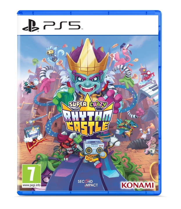 Konami Super Crazy Rhythm Castle in the group HOME ELECTRONICS / Game consoles & Accessories / Sony PlayStation 5 / Games at TP E-commerce Nordic AB (C92943)