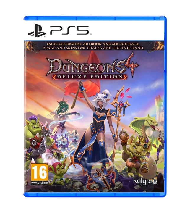 Kalypso Dungeons 4 (Deluxe Edition) in the group HOME ELECTRONICS / Game consoles & Accessories / Sony PlayStation 5 at TP E-commerce Nordic AB (C92948)