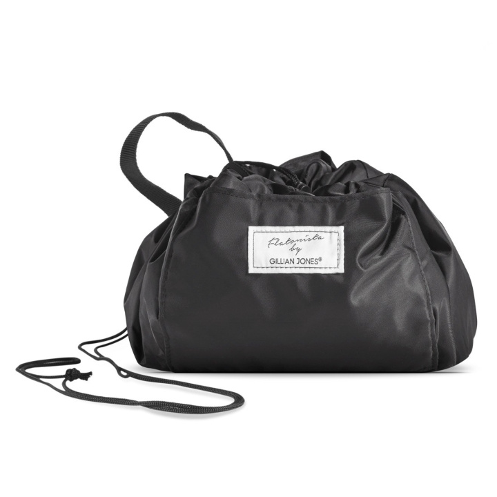 Gillian Jones Pull And Pack Bag Black in the group HOME, HOUSEHOLD & GARDEN / Bathroom / Toilet bags at TP E-commerce Nordic AB (C92953)