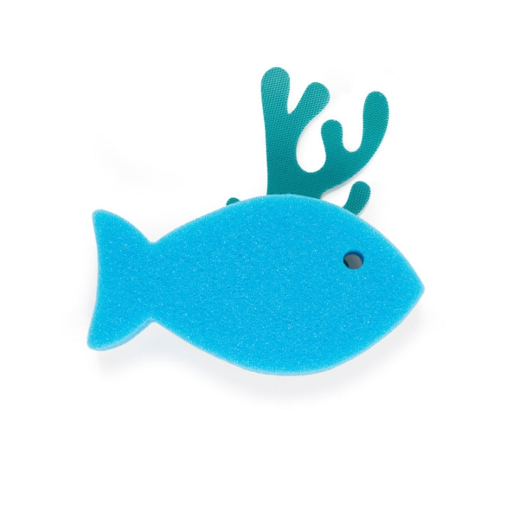 Kikkerland Sink Sponge And Holder Fish in the group Sport, leisure & Hobby / Fun stuff / Fun stuff at TP E-commerce Nordic AB (C92994)