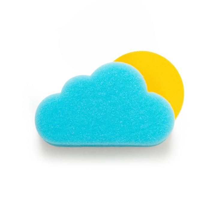 Kikkerland Sink Sponge And Holder Cloud in the group Sport, leisure & Hobby / Fun stuff / Fun stuff at TP E-commerce Nordic AB (C92995)