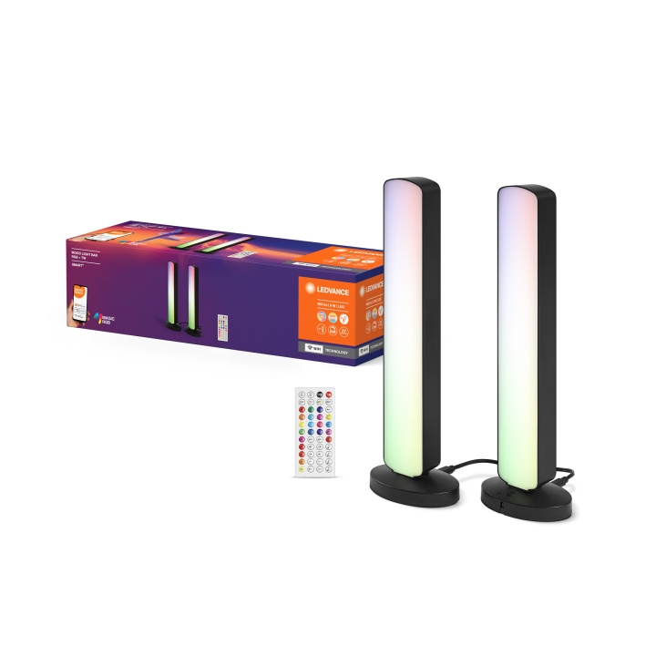 LEDVANCE SMART+ Mood Light Bar - 480lm, 8W, WiFi, RGB+827-865, Black in the group HOME, HOUSEHOLD & GARDEN / Smart home / Smart Lights at TP E-commerce Nordic AB (C93051)