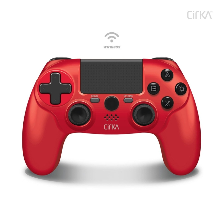 Hyperkin Nuforce Wireless Controller - PS4/PC/Mac (Red) in the group HOME ELECTRONICS / Game consoles & Accessories / Sony PlayStation 4 at TP E-commerce Nordic AB (C93079)