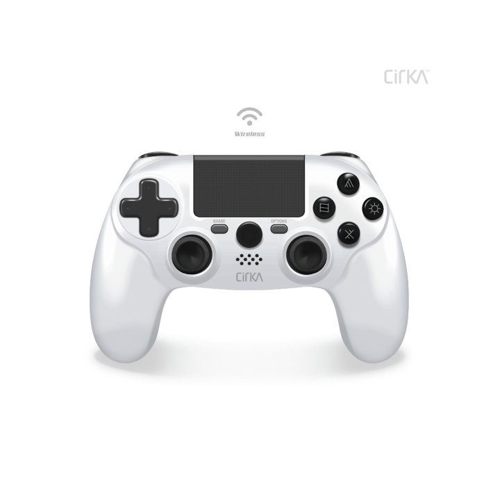 Hyperkin Nuforce Wireless Controller - PS4/ PC/ Mac (White) in the group HOME ELECTRONICS / Game consoles & Accessories / Sony PlayStation 4 at TP E-commerce Nordic AB (C93081)