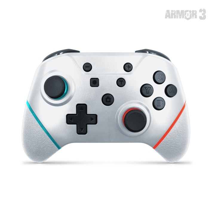 Hyperkin Nuchamp Wireless Controller - Switch/Lite (White) in the group HOME ELECTRONICS / Game consoles & Accessories / Nintendo Switch Lite at TP E-commerce Nordic AB (C93083)