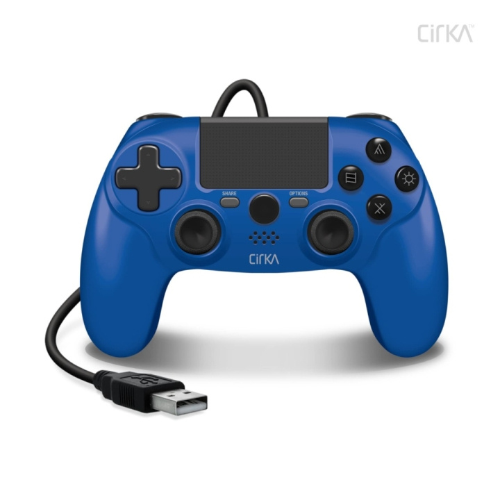 Hyperkin Nuforce Wired Controller For PS4/ PC/ Mac (Blue) in the group HOME ELECTRONICS / Game consoles & Accessories / Sony PlayStation 4 at TP E-commerce Nordic AB (C93089)