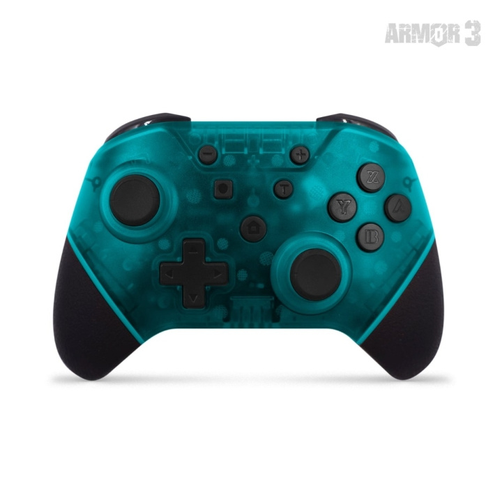 Hyperkin Nuchamp Wireless Controller Green Led - Switch in the group HOME ELECTRONICS / Game consoles & Accessories / Nintendo Switch / Accessories at TP E-commerce Nordic AB (C93094)