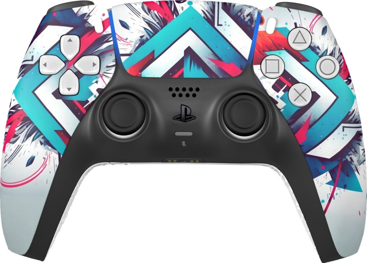 KING CONTROLLER King Wireless Controller For Ps5 Modern Graffiti Model 4 in the group HOME ELECTRONICS / Game consoles & Accessories / Sony PlayStation 5 at TP E-commerce Nordic AB (C93103)