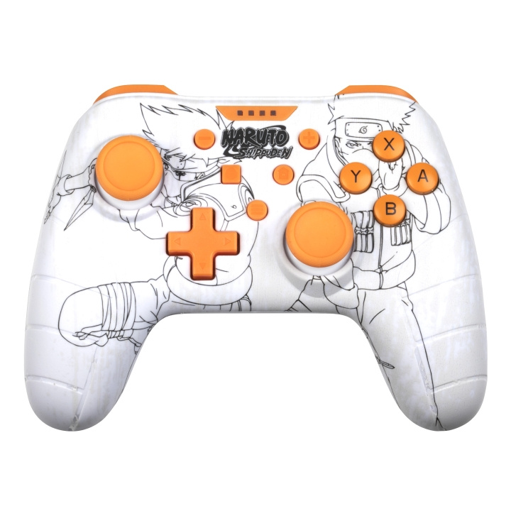 Konix Naruto Wired Switch/Pc Gamepad White in the group HOME ELECTRONICS / Game consoles & Accessories / Nintendo Switch / Accessories at TP E-commerce Nordic AB (C93107)