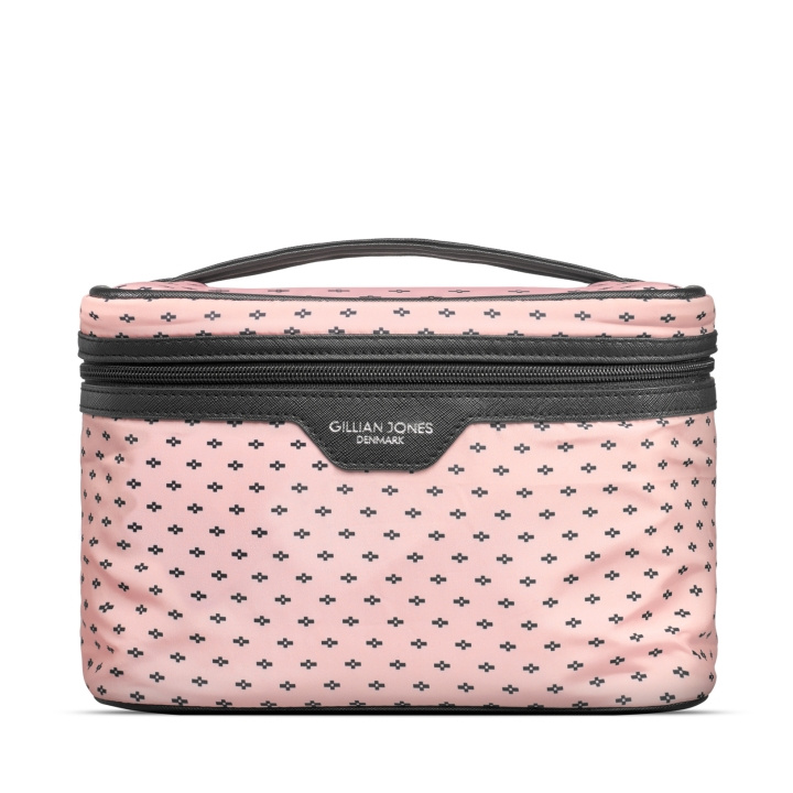 Gillian Jones Beauty box - Rose w/ black print in the group HOME, HOUSEHOLD & GARDEN / Bathroom / Toilet bags at TP E-commerce Nordic AB (C93130)