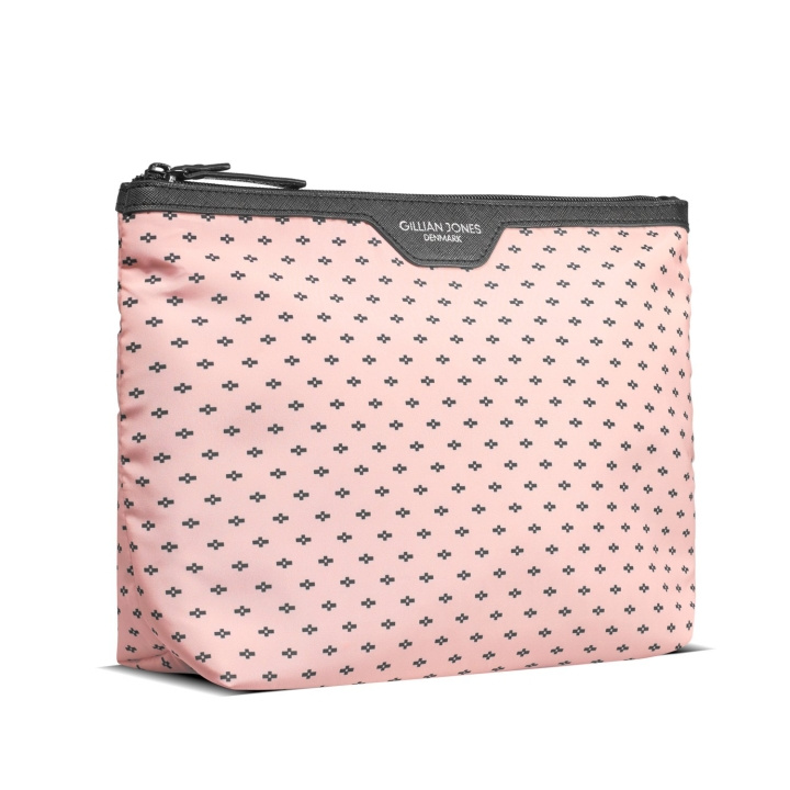 Gillian Jones Cosmetic bag - Rose w/ black print in the group HOME, HOUSEHOLD & GARDEN / Bathroom / Toilet bags at TP E-commerce Nordic AB (C93131)