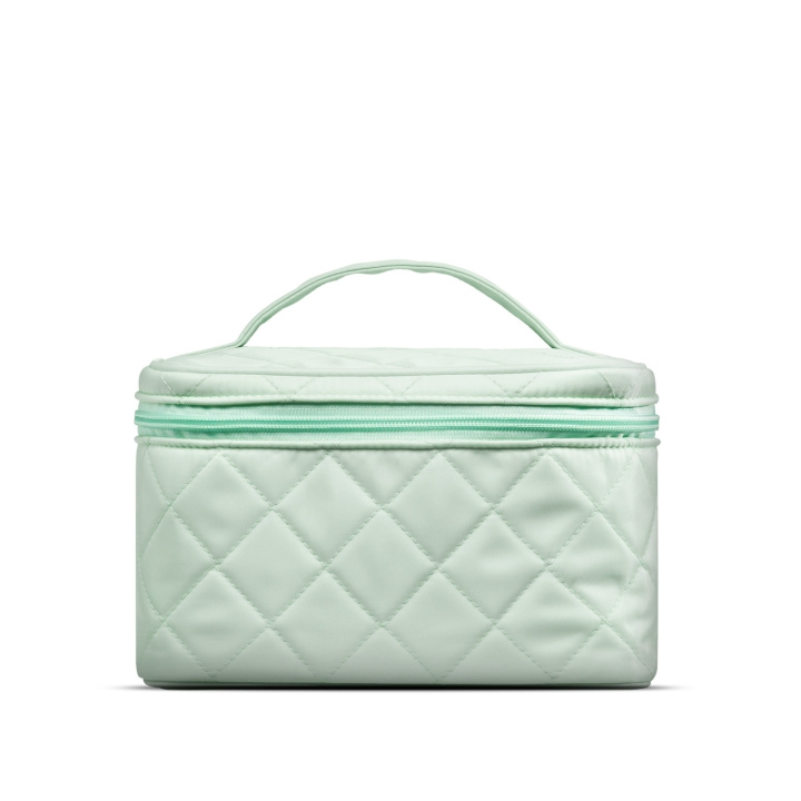 Gillian Jones Beauty Box in quilted nylon Green in the group HOME, HOUSEHOLD & GARDEN / Bathroom / Toilet bags at TP E-commerce Nordic AB (C93133)