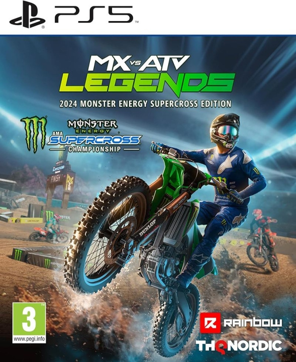 THQ MX vs ATV Legends - 2024 (Monster Energy Supercross Edition) in the group HOME ELECTRONICS / Game consoles & Accessories / Sony PlayStation 5 at TP E-commerce Nordic AB (C93157)