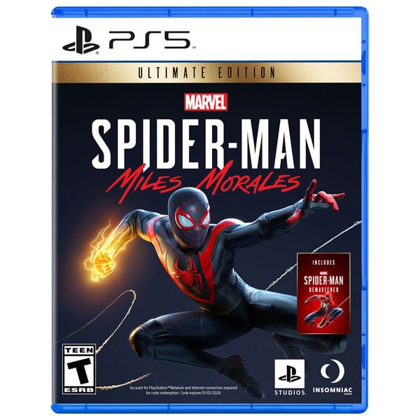 Sony Marvel Spider-man Miles Morales (Ultimate Edition) (Import) in the group HOME ELECTRONICS / Game consoles & Accessories / Sony PlayStation 5 / Games at TP E-commerce Nordic AB (C93171)