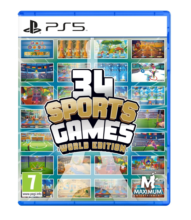 Maximum Games 34 Sports Games – World Edition in the group HOME ELECTRONICS / Game consoles & Accessories / Sony PlayStation 5 at TP E-commerce Nordic AB (C93182)