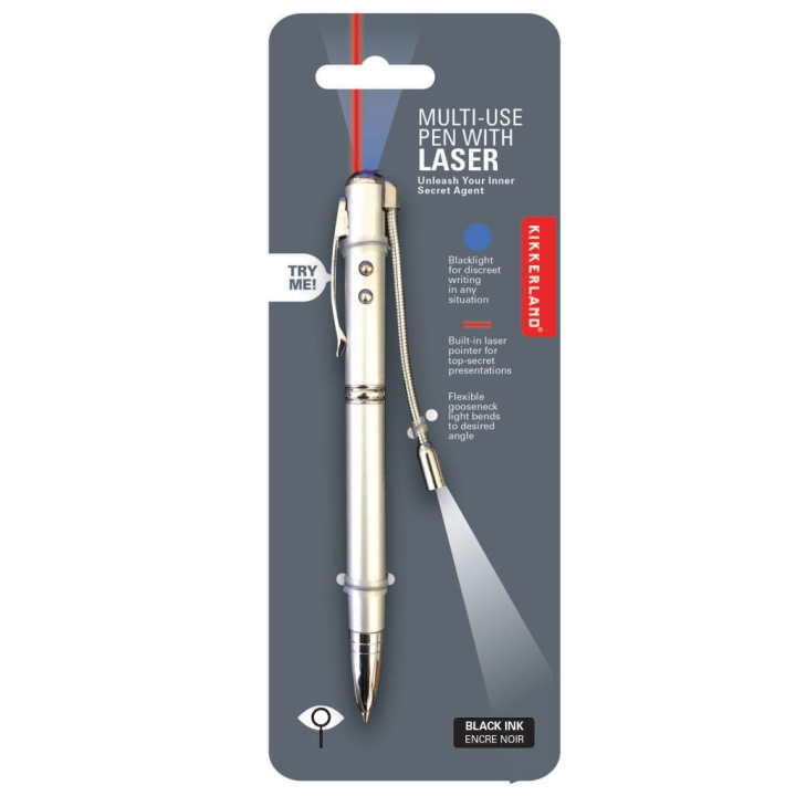 Kikkerland Pen With Light in the group Sport, leisure & Hobby / Hobby / Paint & Draw / Pencils, crayons & ink at TP E-commerce Nordic AB (C93187)