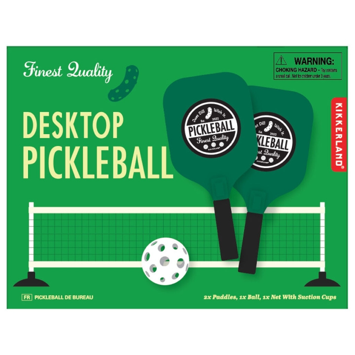 Kikkerland Desktop Pickleball in the group TOYS, KIDS & BABY PRODUCTS / Games / Table games at TP E-commerce Nordic AB (C93210)