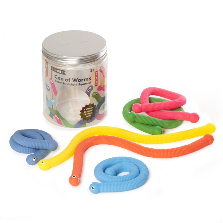 Kikkerland Can Of Worms in the group TOYS, KIDS & BABY PRODUCTS / Toys / Fidget Spinners at TP E-commerce Nordic AB (C93220)