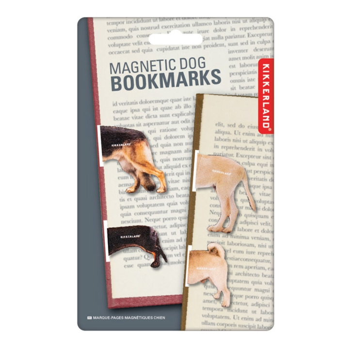 Kikkerland Magnetic Dog Bookmarks in the group Sport, leisure & Hobby / Fun stuff / Fun stuff at TP E-commerce Nordic AB (C93223)