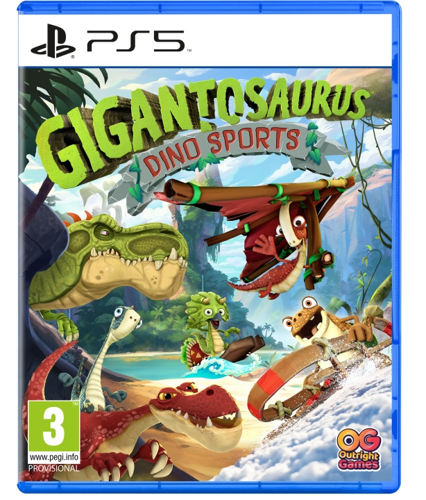 Outright Games Gigantosaurus: Dino Sports in the group HOME ELECTRONICS / Game consoles & Accessories / Sony PlayStation 5 / Games at TP E-commerce Nordic AB (C93232)