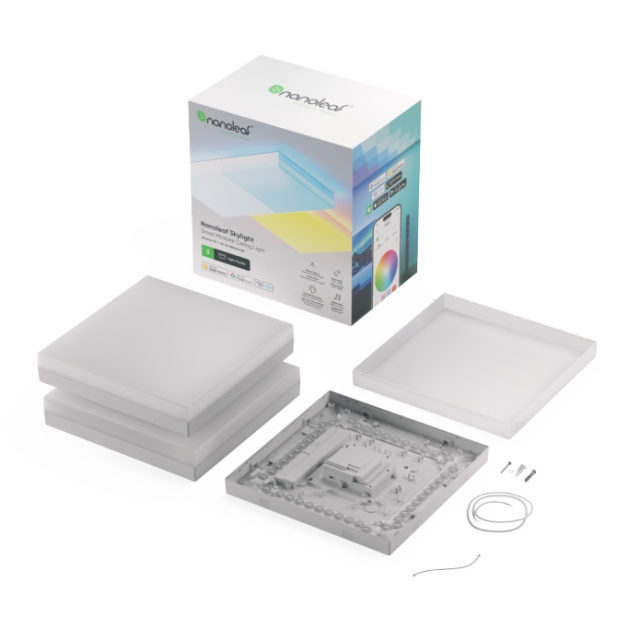 Nanoleaf Skylight Starter Kit - 3PK in the group HOME, HOUSEHOLD & GARDEN / Smart home / Smart Lights at TP E-commerce Nordic AB (C93256)