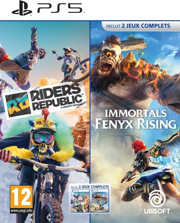 Ubisoft Riders Republic + Immortals Fenyx (FR/Multi in Game) in the group HOME ELECTRONICS / Game consoles & Accessories / Sony PlayStation 5 / Games at TP E-commerce Nordic AB (C93270)