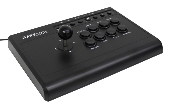 Maxx Tech Multiplatform Arcade Fight Stick in the group COMPUTERS & PERIPHERALS / GAMING / Gaming accessories at TP E-commerce Nordic AB (C93275)