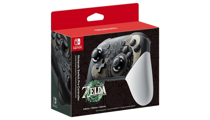 Nintendo Switch Pro Controller - Legend of Zelda: Tears of the Kingdom Edition in the group HOME ELECTRONICS / Game consoles & Accessories / Nintendo Switch / Accessories at TP E-commerce Nordic AB (C93300)