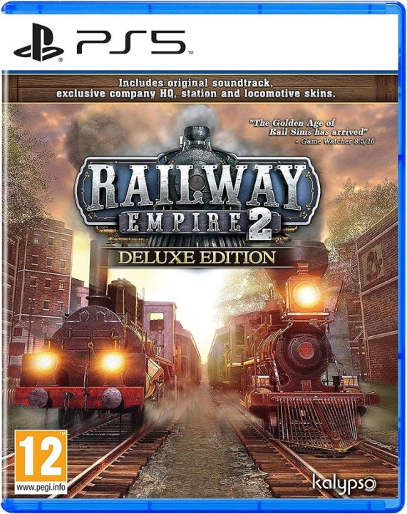 Kalypso Railway Empire 2 (Deluxe Edition) in the group HOME ELECTRONICS / Game consoles & Accessories / Sony PlayStation 5 at TP E-commerce Nordic AB (C93301)