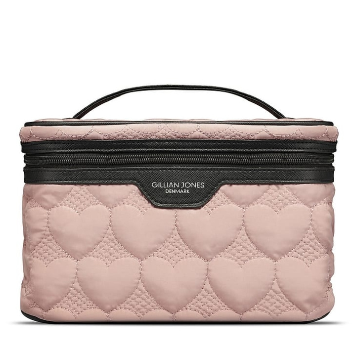 Gillian Jones Beautyboks Rosa in the group HOME, HOUSEHOLD & GARDEN / Bathroom / Toilet bags at TP E-commerce Nordic AB (C93302)