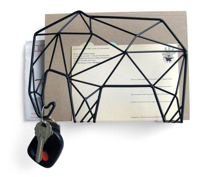 Kikkerland Letter Organizer Elephant + Key Holder (HH24) in the group Sport, leisure & Hobby / Fun stuff / Smart home at TP E-commerce Nordic AB (C93318)