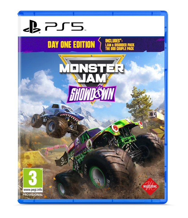 Milestone Monster Jam Showdown (Day 1 Edition) in the group HOME ELECTRONICS / Game consoles & Accessories / Sony PlayStation 5 at TP E-commerce Nordic AB (C93330)