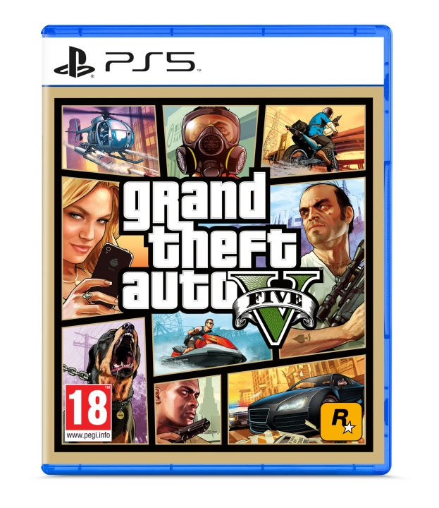 Rockstar Grand Theft Auto V (GTA 5) in the group HOME ELECTRONICS / Game consoles & Accessories / Sony PlayStation 5 / Games at TP E-commerce Nordic AB (C93332)