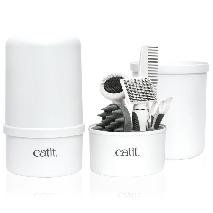 catit Grooming Kit Short Hair - (730.0360) in the group HOME, HOUSEHOLD & GARDEN / Pet Accessories / Cat at TP E-commerce Nordic AB (C93343)