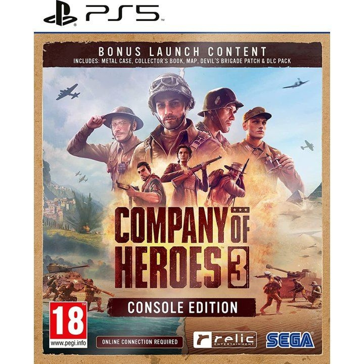 Sega Company of Heroes 3 (Launch Edition) in the group HOME ELECTRONICS / Game consoles & Accessories / Sony PlayStation 5 at TP E-commerce Nordic AB (C93367)