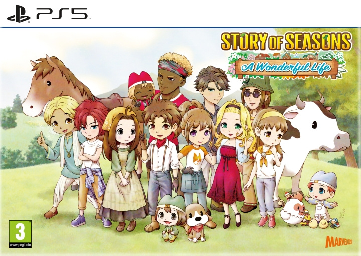 Marvelous Story of Seasons: A Wonderful Life (Limited Edition) in the group HOME ELECTRONICS / Game consoles & Accessories / Sony PlayStation 5 at TP E-commerce Nordic AB (C93401)