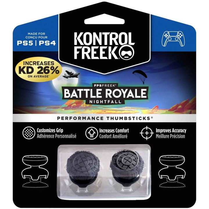 KontrolFreek FPS Freek Nightfall - PS5/PS4 (4 Prong) in the group HOME ELECTRONICS / Game consoles & Accessories / Sony PlayStation 5 at TP E-commerce Nordic AB (C93404)