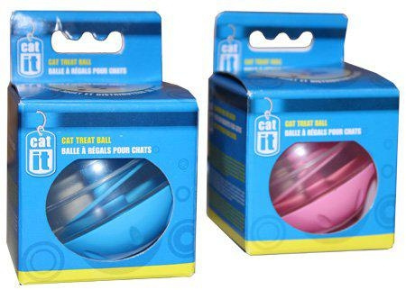 catit Cat Treat Ball Pink/Transparent Ø 8Cm - (787.0019) in the group HOME, HOUSEHOLD & GARDEN / Pet Accessories / Cat at TP E-commerce Nordic AB (C93417)