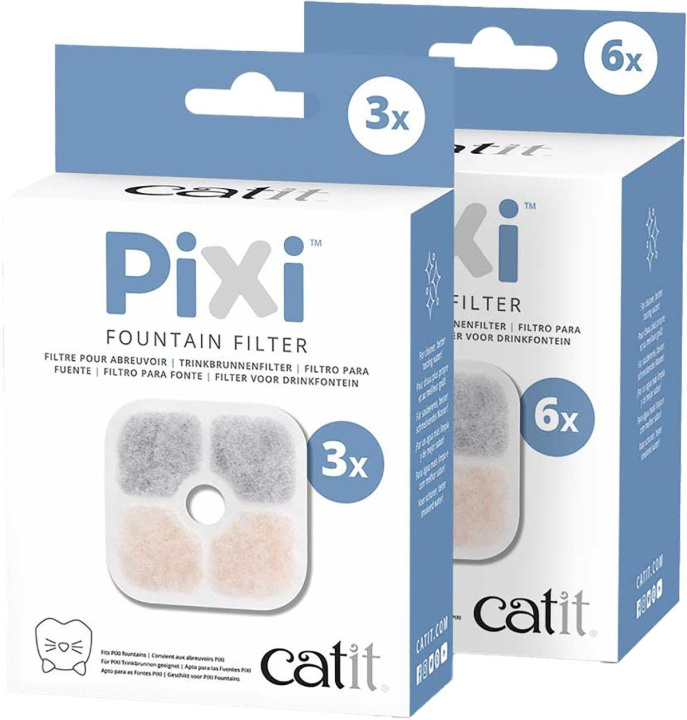 catit Coal Filter For Pixi 2.5L 3pcs - (785.0486) in the group HOME, HOUSEHOLD & GARDEN / Pet Accessories / Cat at TP E-commerce Nordic AB (C93429)