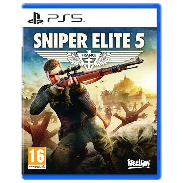 Rebellion Sniper Elite 5 in the group HOME ELECTRONICS / Game consoles & Accessories / Sony PlayStation 5 / Games at TP E-commerce Nordic AB (C93432)